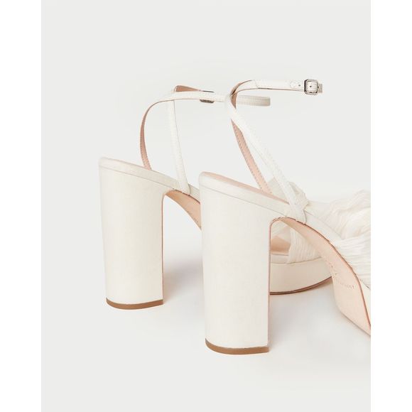 Loeffler Randal Natalia Pearl Platform Bow Heel - Picture 4 of 15